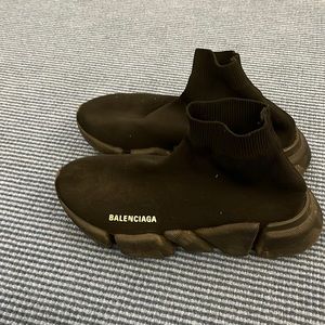 Balenciaga sock Triple black